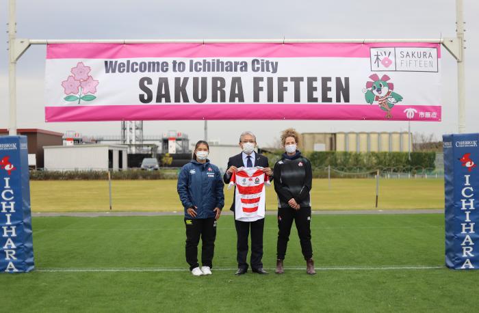 ラグビー女子15人制日本代表が市原スポレクパークでキャンプを実施しました 市原市ホームページ