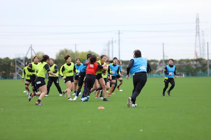 ラグビー女子15人制日本代表が市原スポレクパークでキャンプを実施しました 市原市ホームページ